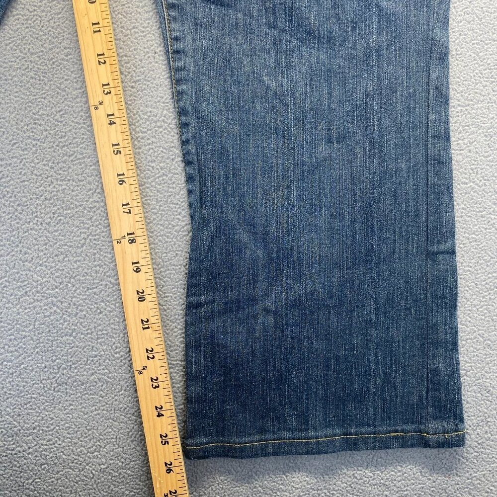 Motto Jeans Womens Size 26W Blue Denim Cotton Blend Five Pockets Casual - Picture 6 of 10
